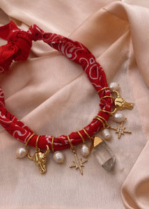 Rouge Mix n Match Bandana Charmer Necklace