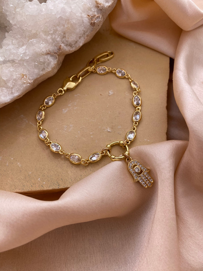 Hamsa Glow Bracelet