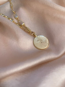 Claudia Celestial Coin Necklace