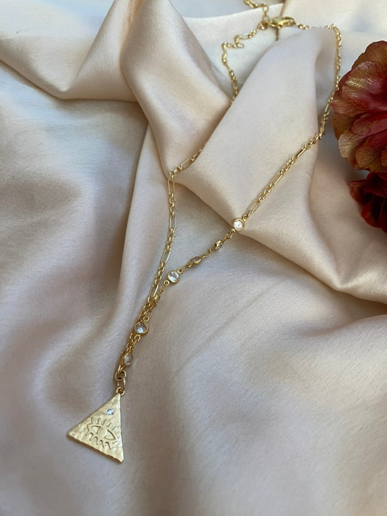 Zara Pyramid Necklace