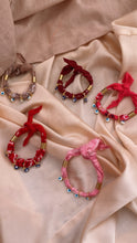 Hot Pink Evil Eye Bandana Charmer Bracelet