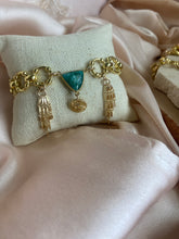 Farnaz Emerald Fringe Bracelet