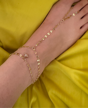 Nova Delicate Starburst Gold Foot Chain