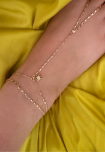 Vega Celestial Starburst Gold Foot Chain
