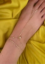 Vega Celestial Starburst Gold Foot Chain